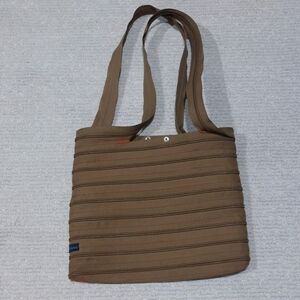 Greenish Brown Zipit Bag Purse Medium Size